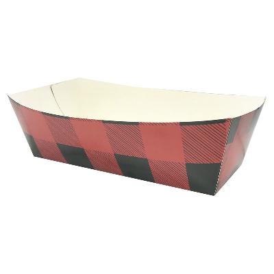 7.5" Printed Paper Boat Tray